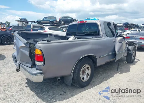 2001 Toyota Tundra Sr5 V8 z USA, uszkodzony, nr VIN 5TBRT34191S162686